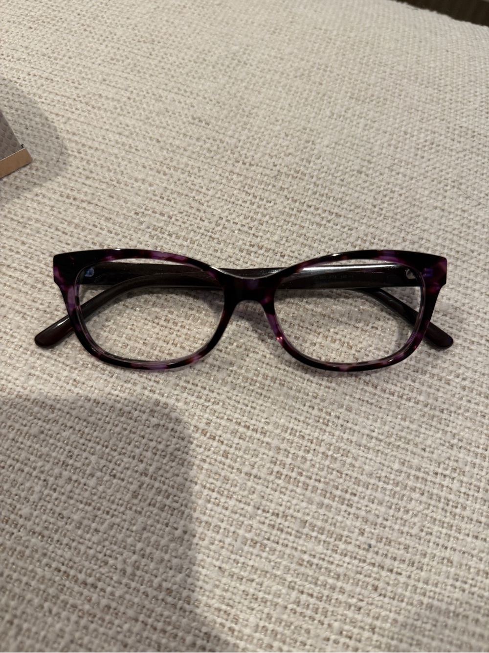 Jimmy Choo JC193 Violet Geometric Eyeglasses